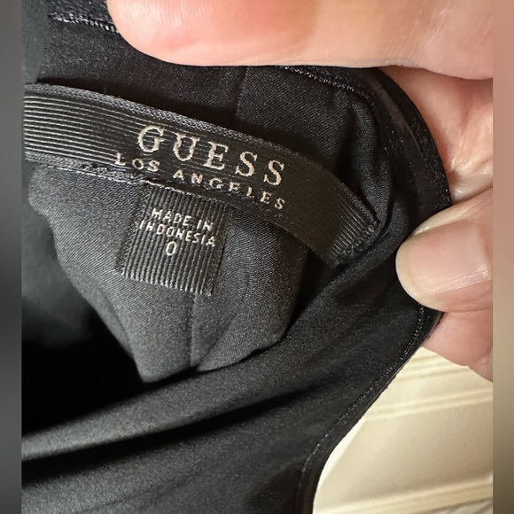 GUESS Black Strapless‎ Jumpsuit - Size 0 - Excellent Condition - Picture 4 of 4